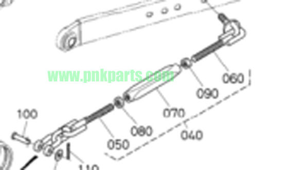 3C085-91100 Kubota Tractor Parts U-joint Chain Agricuatural Machinery Parts